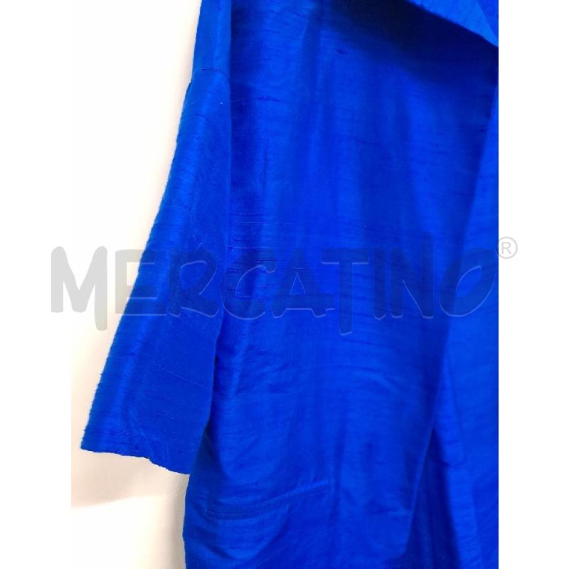 GIACCA DONNA LUISA SPAGNOLI BLU PURA SETA  | Mercatino dell'Usato Bastia umbra 2