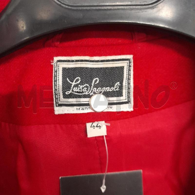 GIACCA DONNA LUISA SPAGNOLI ROSSA | Mercatino dell'Usato Bastia umbra 2