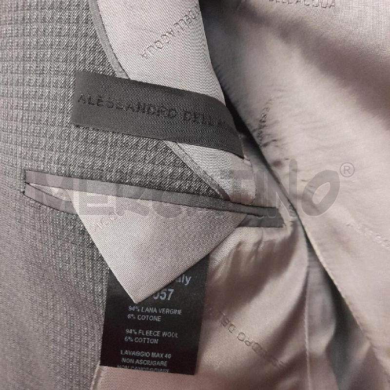 GIACCA UOMO ALESSANDRO DELL'ACQUA GRIGIA  | Mercatino dell'Usato Bastia umbra 2