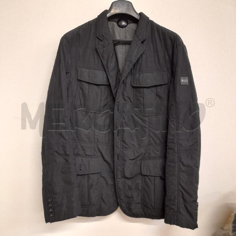 GIACCA UOMO HUGO BOSS NERO INT FODERA GRIGIA  | Mercatino dell'Usato Bastia umbra 1