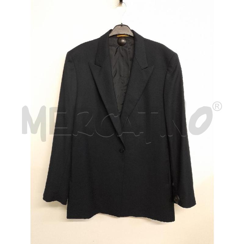 GIACCA UOMO VINTAGE  YSL BLU NAVY 100%LANA  | Mercatino dell'Usato Bastia umbra 1