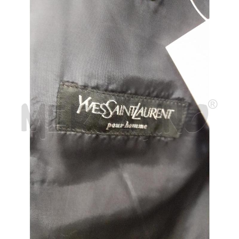 GIACCA UOMO VINTAGE  YSL BLU NAVY 100%LANA  | Mercatino dell'Usato Bastia umbra 2