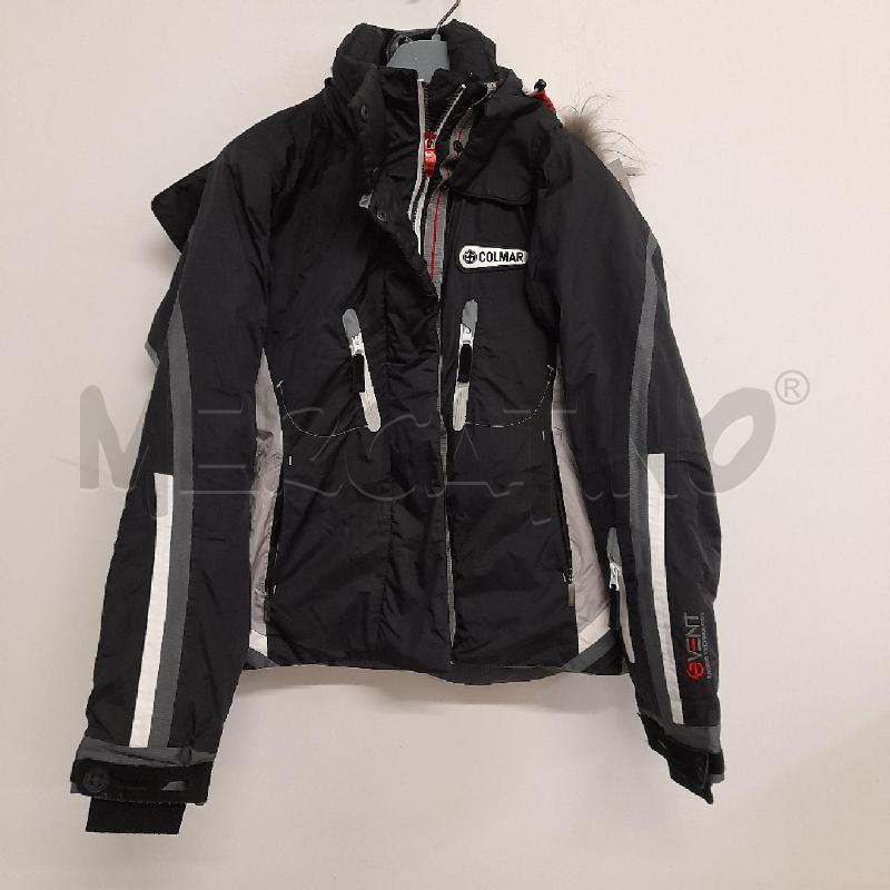 GIACCONE DONNA COLMAR NERO E GRIGIO  | Mercatino dell'Usato Bastia umbra 1