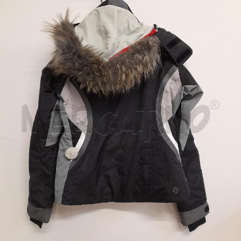GIACCONE DONNA COLMAR NERO E GRIGIO  | Mercatino dell'Usato Bastia umbra 2