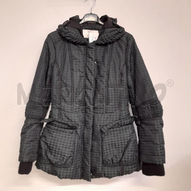 GIACCONE DONNA SCERVINO VERDE PIEDEDEPOULE | Mercatino dell'Usato Bastia umbra 1