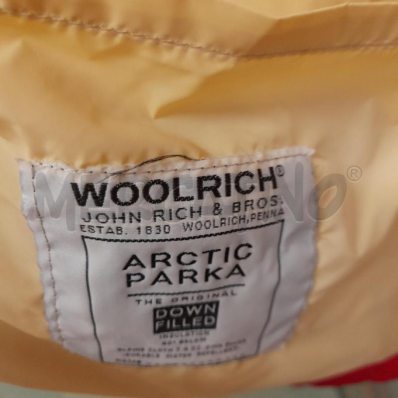 GIACCONE DONNA WOOLRICH ROSSO INT CREMA | Mercatino dell'Usato Bastia umbra 4