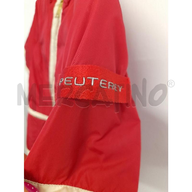 GIUBBINO BAMBINA PEUTEREY ROSSO INT BEIGE  | Mercatino dell'Usato Bastia umbra 2
