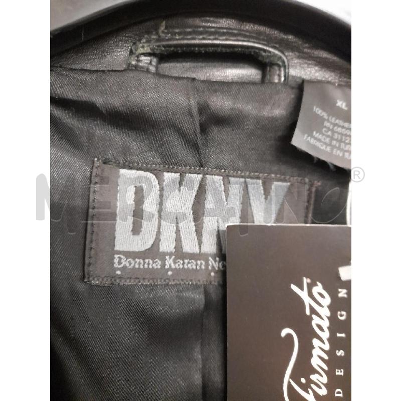 GIUBBINO DONNA DKNY PELLE NERO  | Mercatino dell'Usato Bastia umbra 2