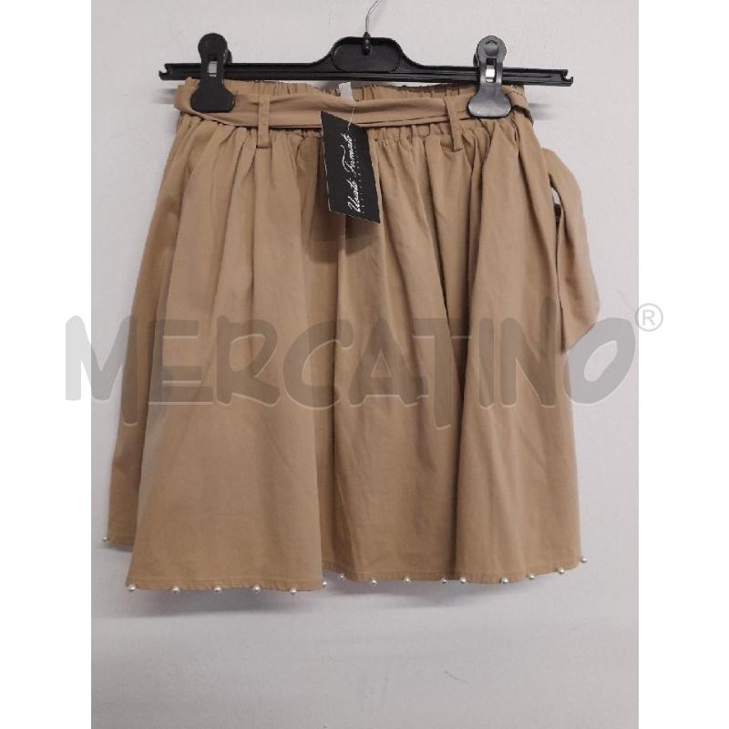 GONNA BAMBINA TWINSET BEIGE PERLINE | Mercatino dell'Usato Bastia umbra 1