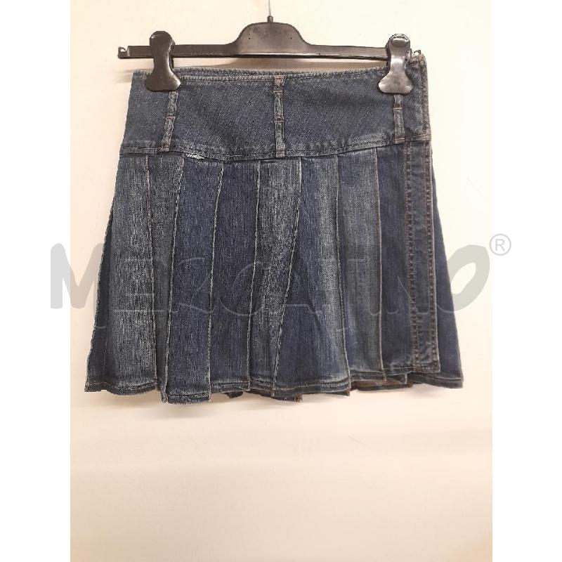 GONNA BURBERRY DENIM PIEGHE  | Mercatino dell'Usato Bastia umbra 1