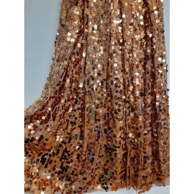 GONNA ITALIA COUTURE PAILLETTES BRONZO | Mercatino dell'Usato Bastia umbra 2