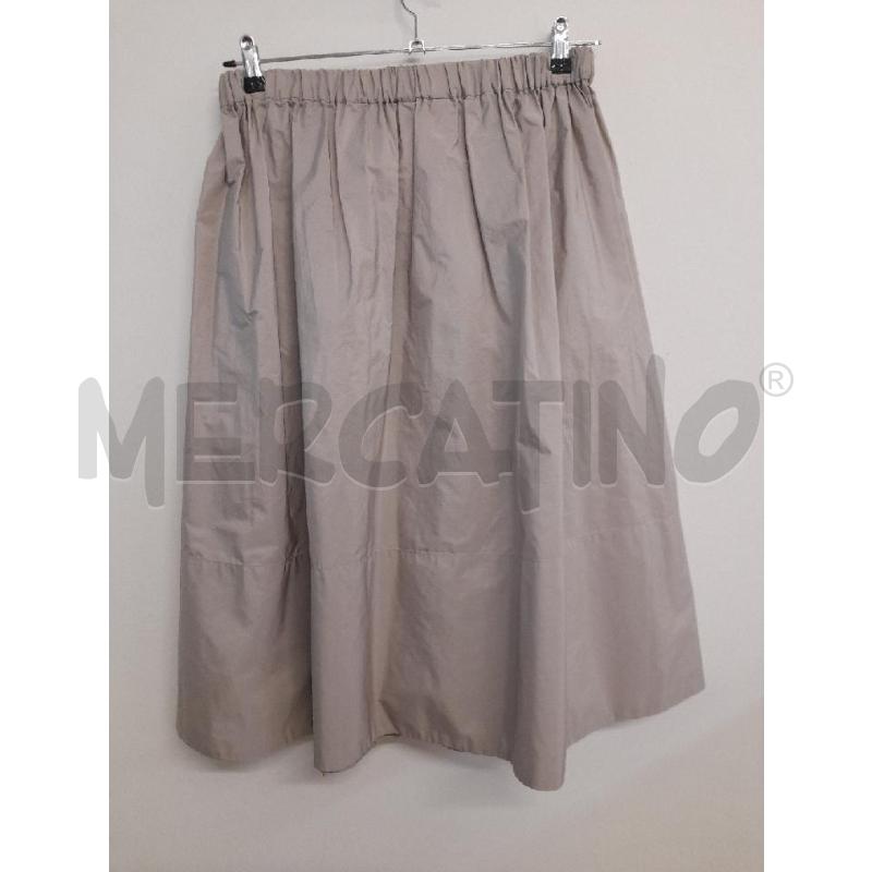 GONNA S MAX MARA GRIGIO TESSUTO IMPERMEABILE | Mercatino dell'Usato Bastia umbra 1