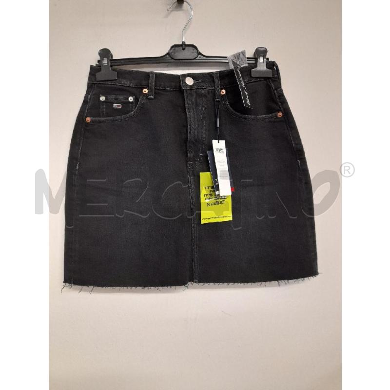 GONNA TOMMY HILFIGER NERA DENIM  | Mercatino dell'Usato Bastia umbra 1