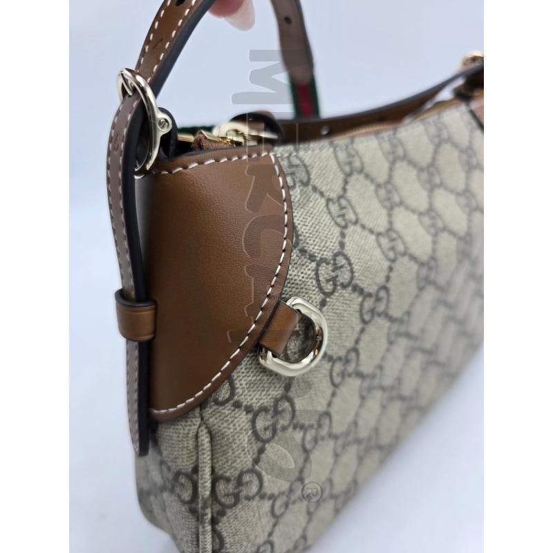 GUCCI EMBLEM CON DOPPIA TRACOLLA WEB E PELLE | Mercatino dell'Usato Bastia umbra 4