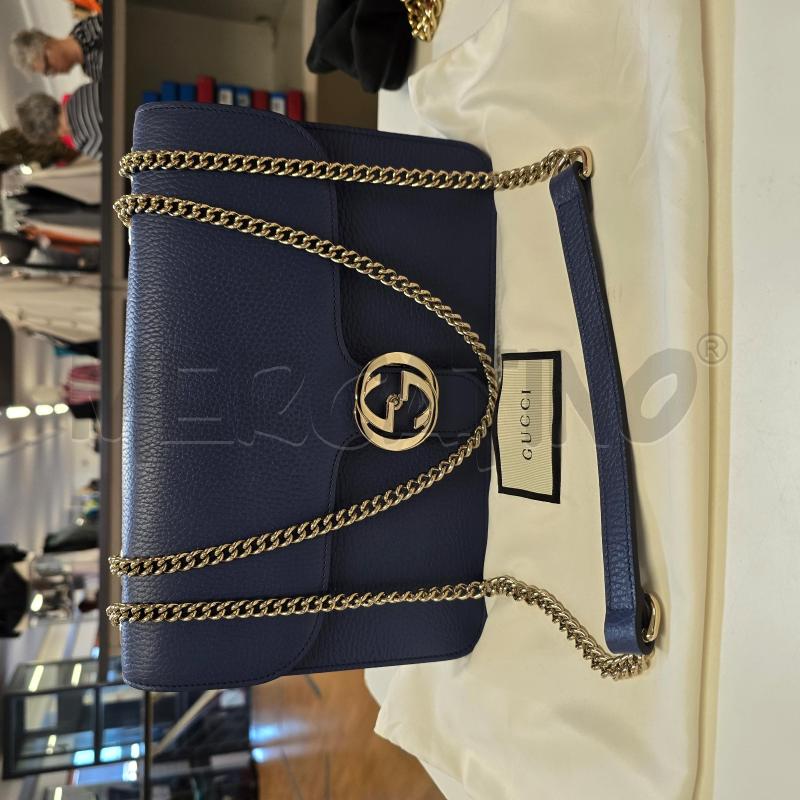 GUCCI INTERLOCKING BLUETTE | Mercatino dell'Usato Bastia umbra 1