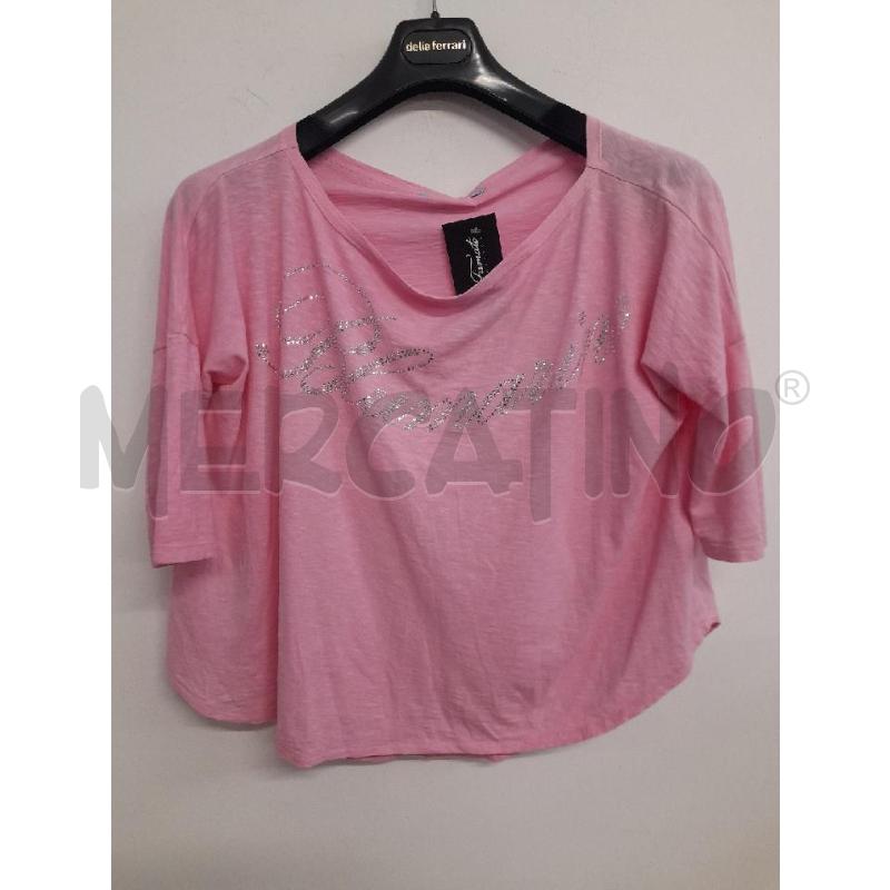 MAGLIA DONNA BLUMARINE ROSA STRASS | Mercatino dell'Usato Bastia umbra 1