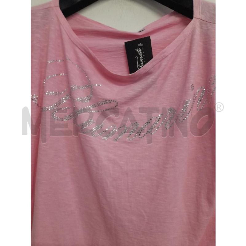 MAGLIA DONNA BLUMARINE ROSA STRASS | Mercatino dell'Usato Bastia umbra 2