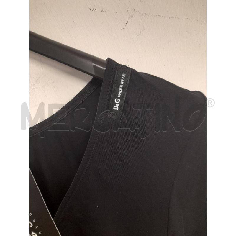MAGLIA DONNA D&G NERA DET FIORE ROSA | Mercatino dell'Usato Bastia umbra 2
