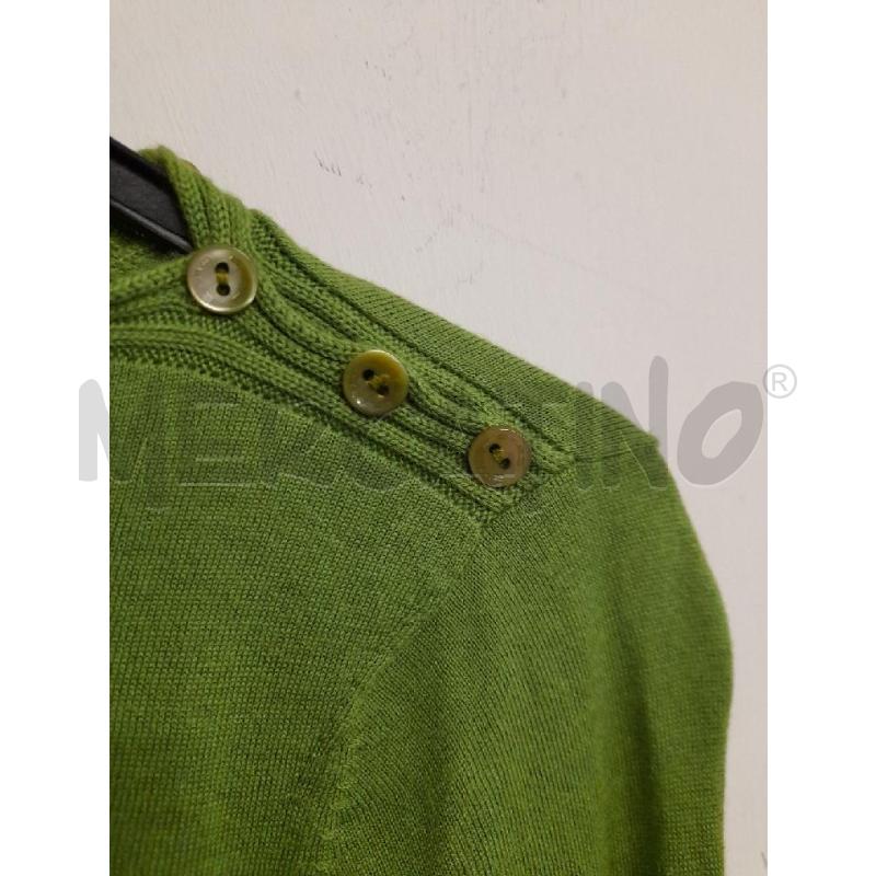 MAGLIA DONNA ETRO VERDE PRATO DET BOTTONI | Mercatino dell'Usato Bastia umbra 2