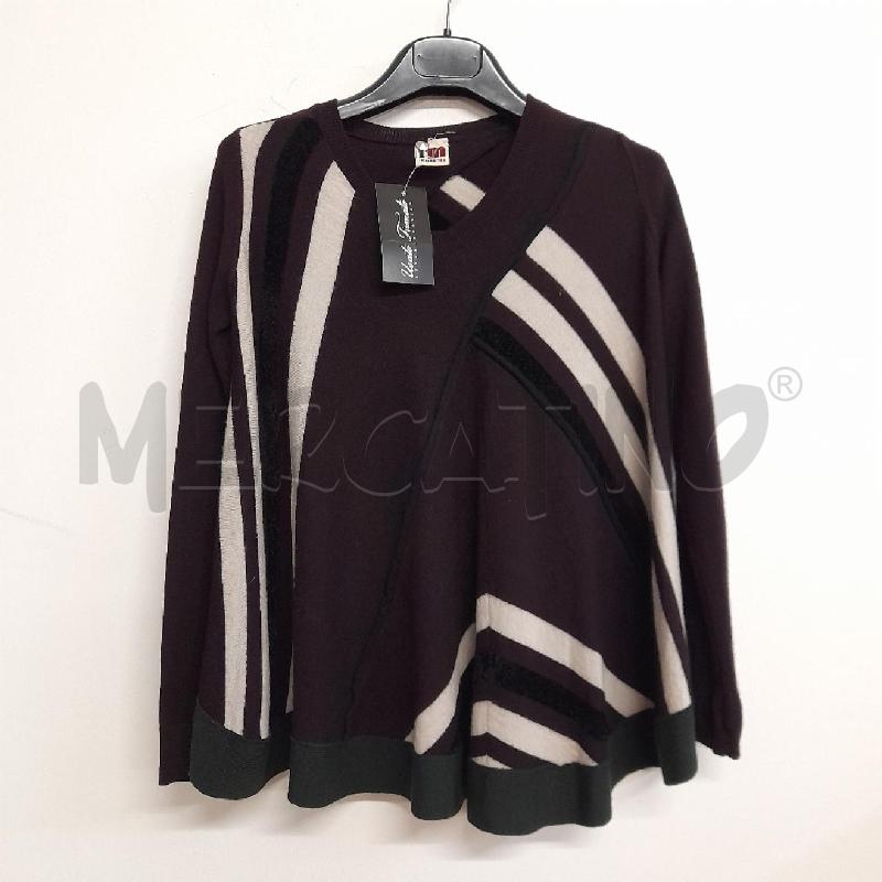 MAGLIA DONNA ISOLA MARRAS BDX E GRIGIO  | Mercatino dell'Usato Bastia umbra 1