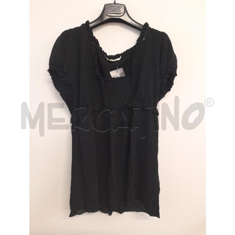 MAGLIA DONNA MARELLA NERA PAILLETTES | Mercatino dell'Usato Bastia umbra 1