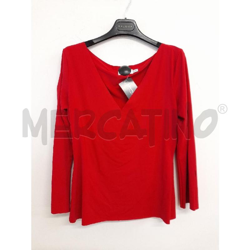 MAGLIA DONNA MOSCHINO JEANS ROSSO | Mercatino dell'Usato Bastia umbra 1