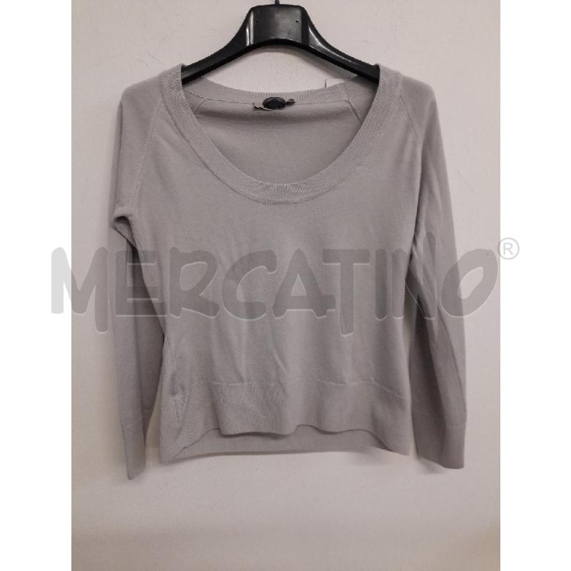 MAGLIONE DONNA PIAZZA PITTI CASHMERE GRIGIO  | Mercatino dell'Usato Bastia umbra 1