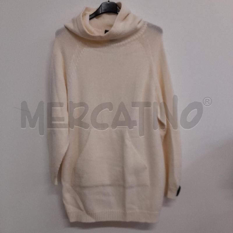 MAGLIONE DONNA TWINSET PANNA CAPPUCCIO TASCONE | Mercatino dell'Usato Bastia umbra 1