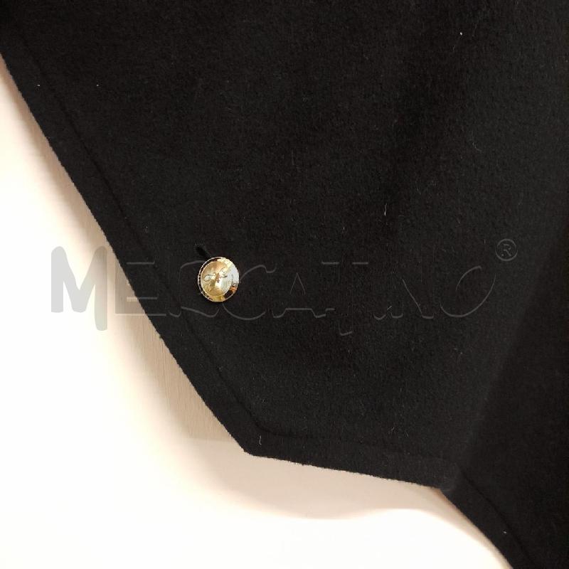 MANTELLA DONNA PATRIZIA PEPE NERA MISTO LANA CASHMERE | Mercatino dell'Usato Bastia umbra 3