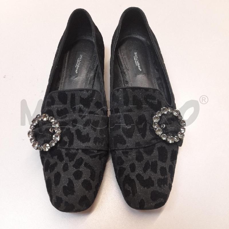 MOCASSINI DONNA DOLCE&GABBANA NERA MACULATA  | Mercatino dell'Usato Bastia umbra 1