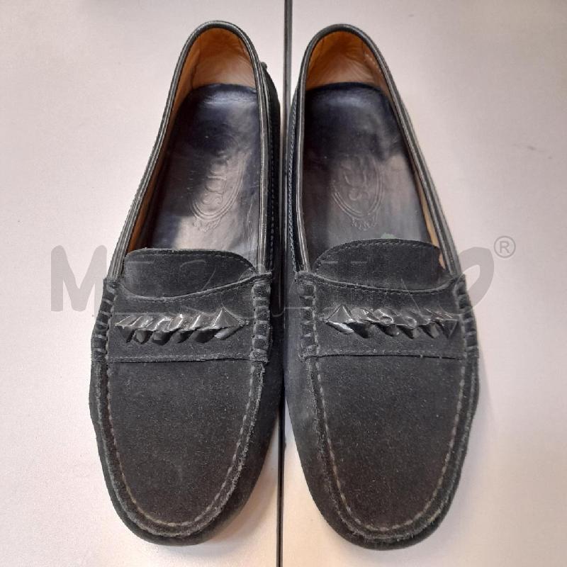 MOCASSINI DONNA TOD'S BLU SCAMOSCIATO  | Mercatino dell'Usato Bastia umbra 1