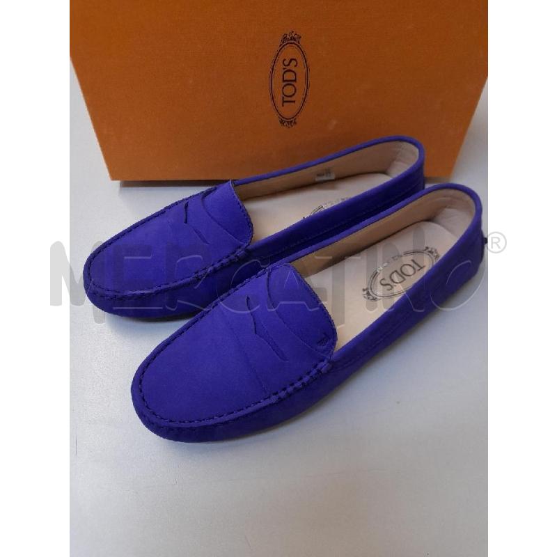 MOCASSINI DONNA TOD'S VIOLA NUOVO | Mercatino dell'Usato Bastia umbra 1