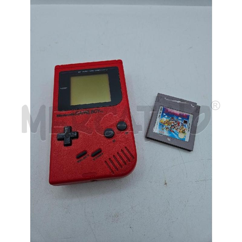 NINTENDO GAME BOY ROSSO+SUPER MARIO LAND | Mercatino dell'Usato Bastia umbra 1