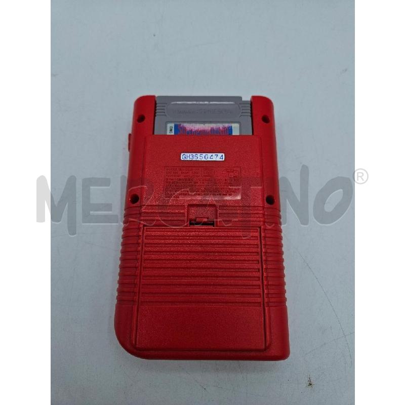 NINTENDO GAME BOY ROSSO+SUPER MARIO LAND | Mercatino dell'Usato Bastia umbra 3