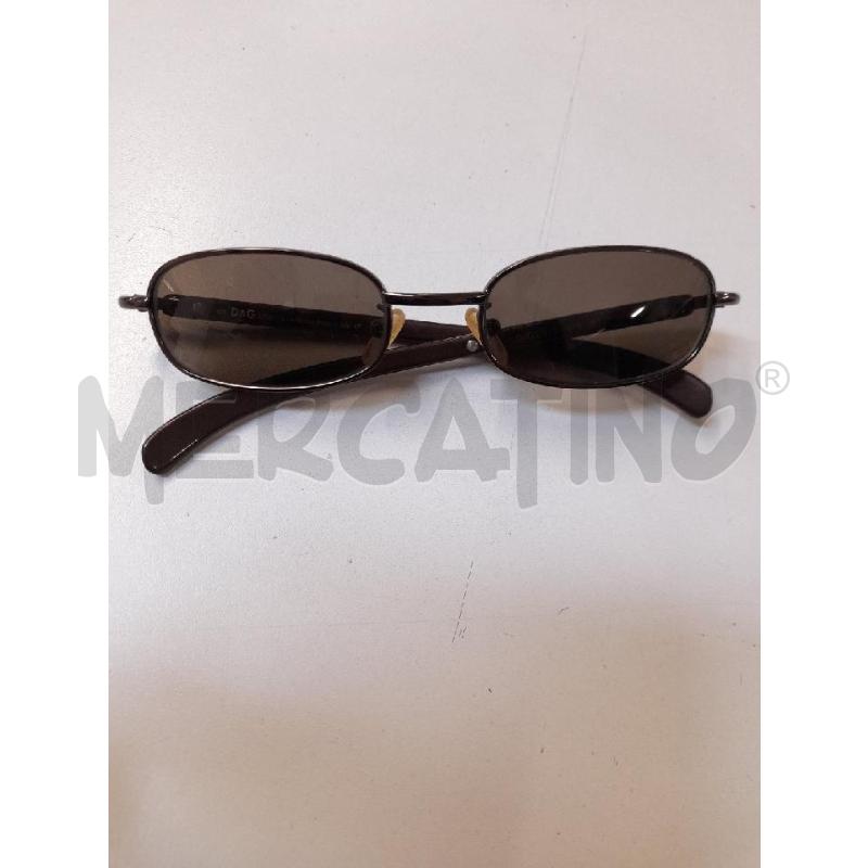 OCCHIALI DA SOLE D&G ANNI 90  MARRONE  | Mercatino dell'Usato Bastia umbra 1