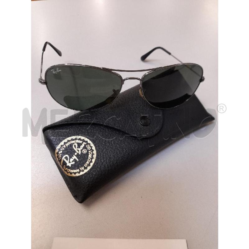 OCCHIALI DONNA RAY-BAN COCKPIT GRIGI | Mercatino dell'Usato Bastia umbra 1