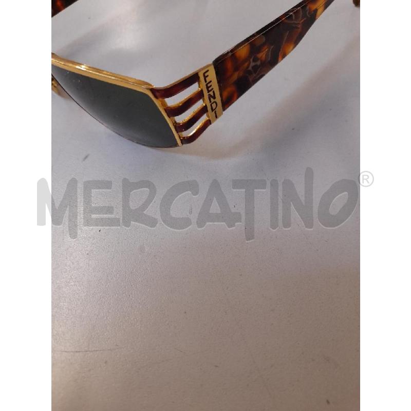 OCCHIALI FENDI VINTAGE METALLO DORATO EFFETTO TARTARUGA | Mercatino dell'Usato Bastia umbra 2