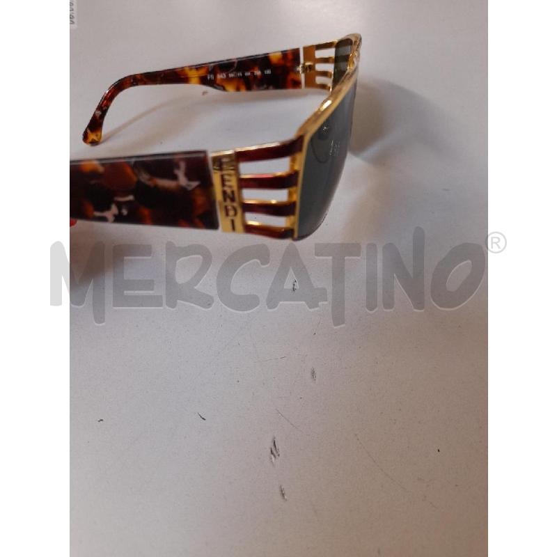 OCCHIALI FENDI VINTAGE METALLO DORATO EFFETTO TARTARUGA | Mercatino dell'Usato Bastia umbra 3