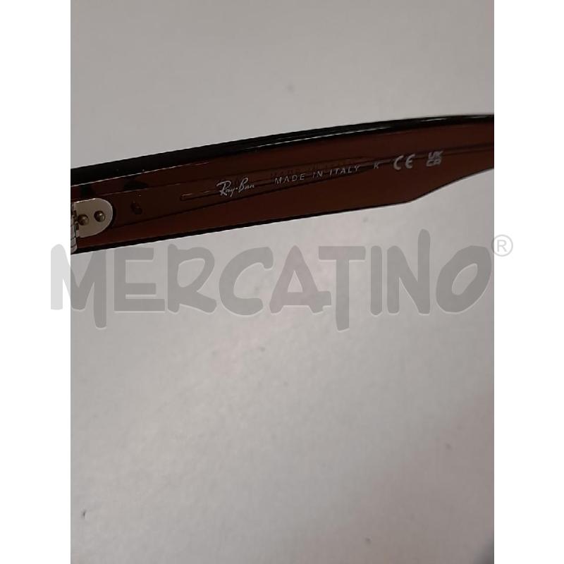 OCCHIALI RAYBAN REVERSE MARRONI  | Mercatino dell'Usato Bastia umbra 3