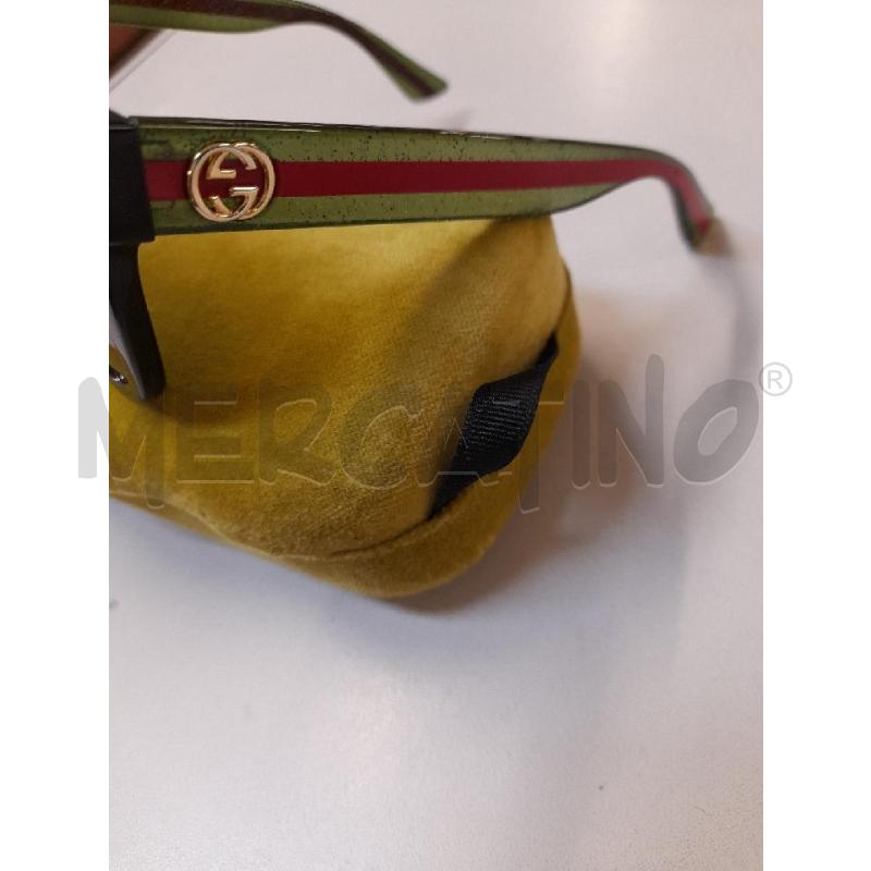 OCCHIALI  DA SOLE NERI GUCCI GG | Mercatino dell'Usato Bastia umbra 2