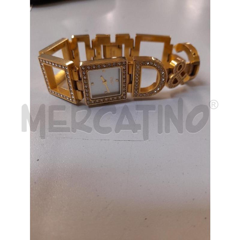OROLOGIO DA POLSO D&G DORATO STRASS | Mercatino dell'Usato Bastia umbra 1