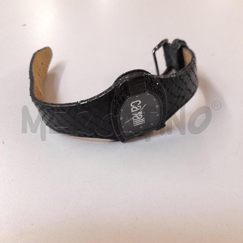 OROLOGIO DA POLSO JUST CAVALLI NERO EFFETTO RETTILE | Mercatino dell'Usato Bastia umbra 1