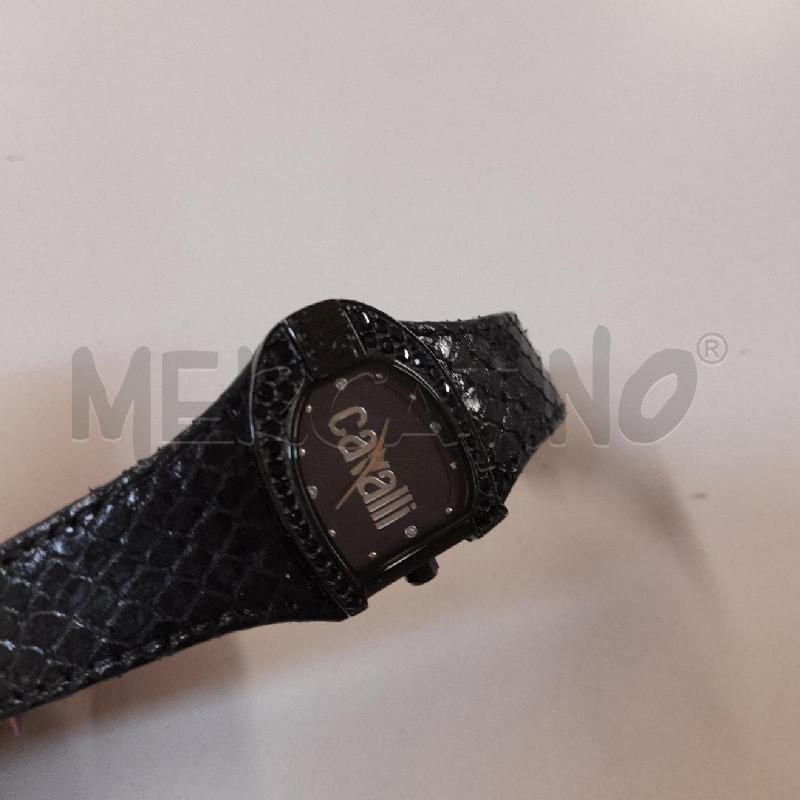 OROLOGIO DA POLSO JUST CAVALLI NERO EFFETTO RETTILE | Mercatino dell'Usato Bastia umbra 2