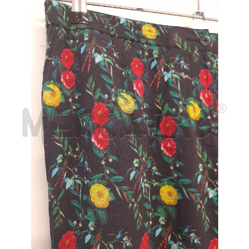 PANTALONE DONNA ARMANI BLU STAMPA FIORI  | Mercatino dell'Usato Bastia umbra 2