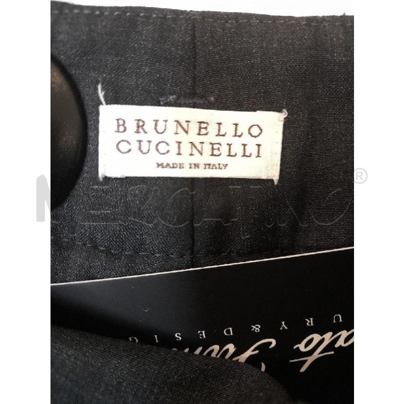 PANTALONE DONNA BRUNELLO CUCINELLI DA COMPLETO ANTRACITE | Mercatino dell'Usato Bastia umbra 2
