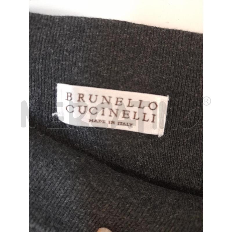 PANTALONE DONNA BRUNELLO CUCINELLI FELPA ANTRACITE | Mercatino dell'Usato Bastia umbra 3