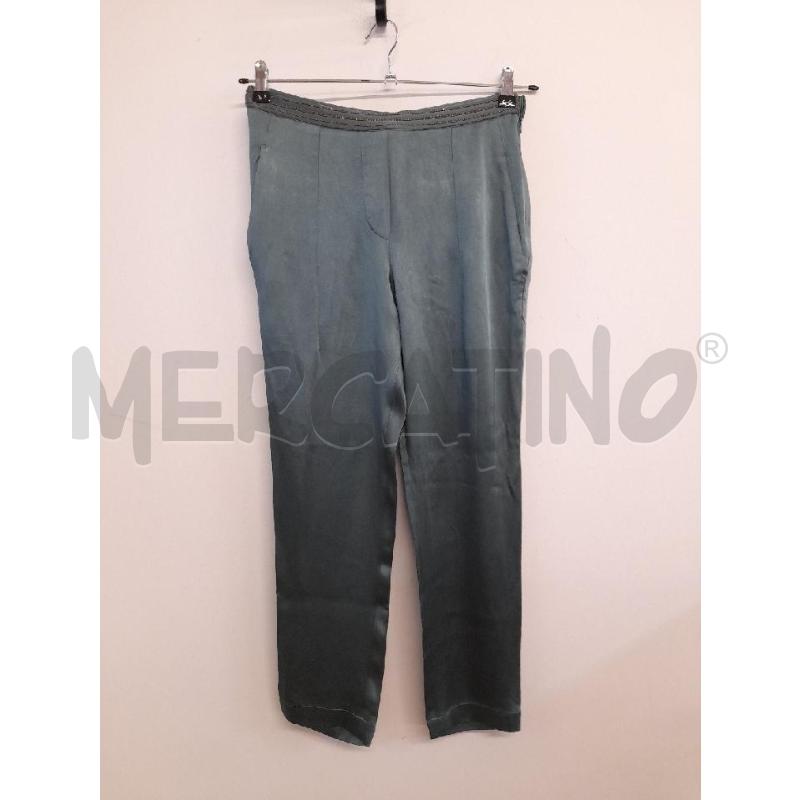 PANTALONE DONNA BRUNELLO CUCINELLI VERDE MONILE RAME | Mercatino dell'Usato Bastia umbra 1