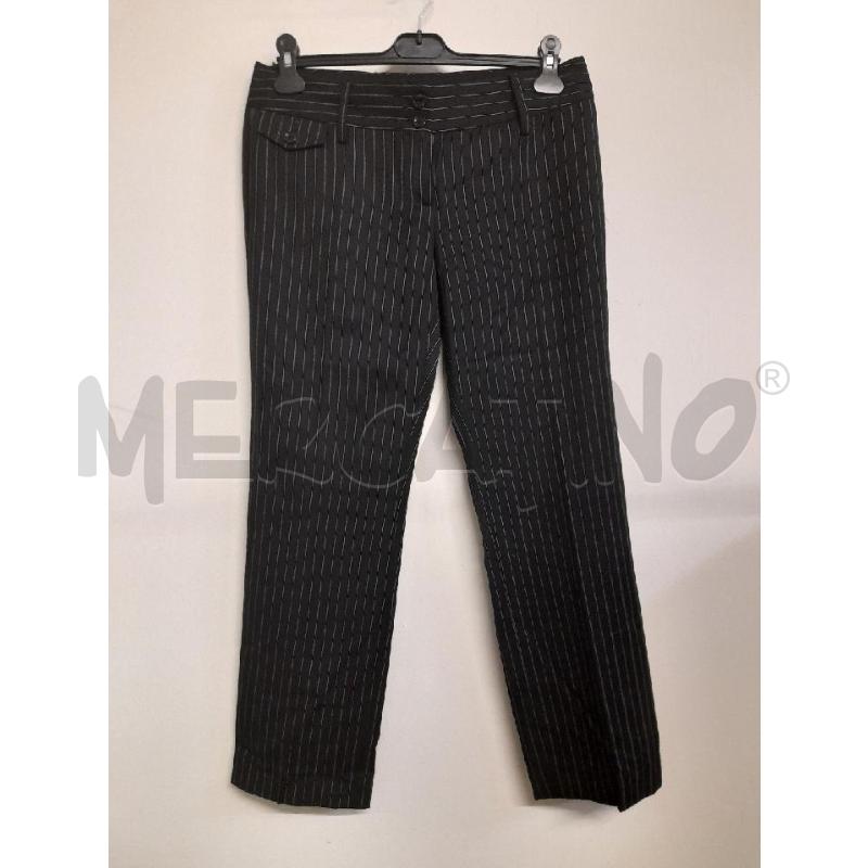 PANTALONE DONNA DOLCE&GABBANA NERO GESSATO PURA LANA  | Mercatino dell'Usato Bastia umbra 1
