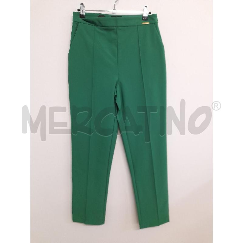 PANTALONE DONNA ELISABETTA FANCHI VERDE  | Mercatino dell'Usato Bastia umbra 1