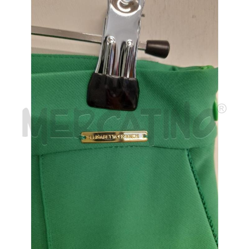 PANTALONE DONNA ELISABETTA FANCHI VERDE  | Mercatino dell'Usato Bastia umbra 2